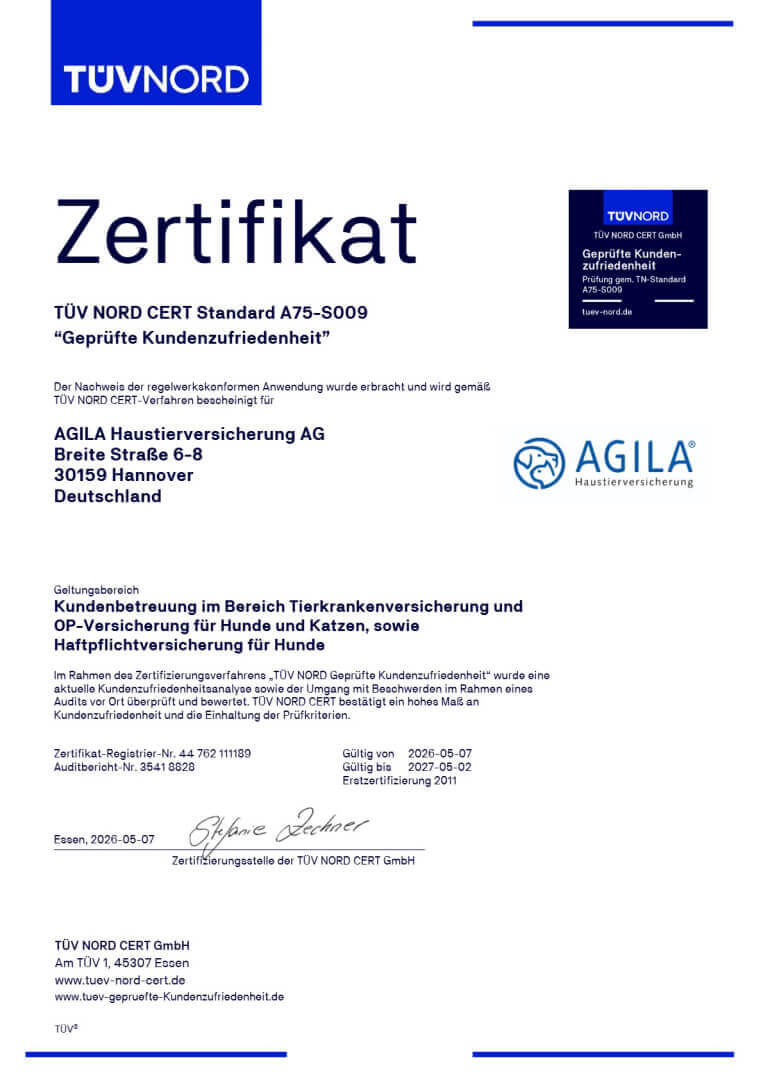 AGILA Haustiewersicherung